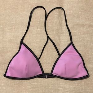 Purple racer back swim top from Forever21